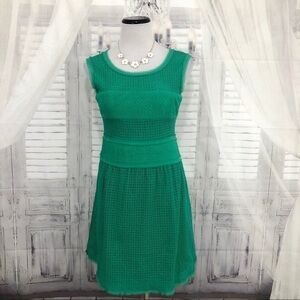 Altar’d State Medium Green Sleeveless Pocket Dress